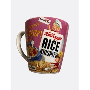 Kelloggs Rice Krispies Cereal Mug Cup Collectible Design